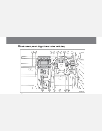 toyota land cruiser prado 2017 owners manual rhd& lhd
